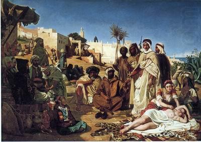 Arab or Arabic people and life. Orientalism oil paintings 601, unknow artist